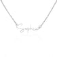 Signature Style Name Necklace.