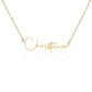 Signature Style Name Necklace.