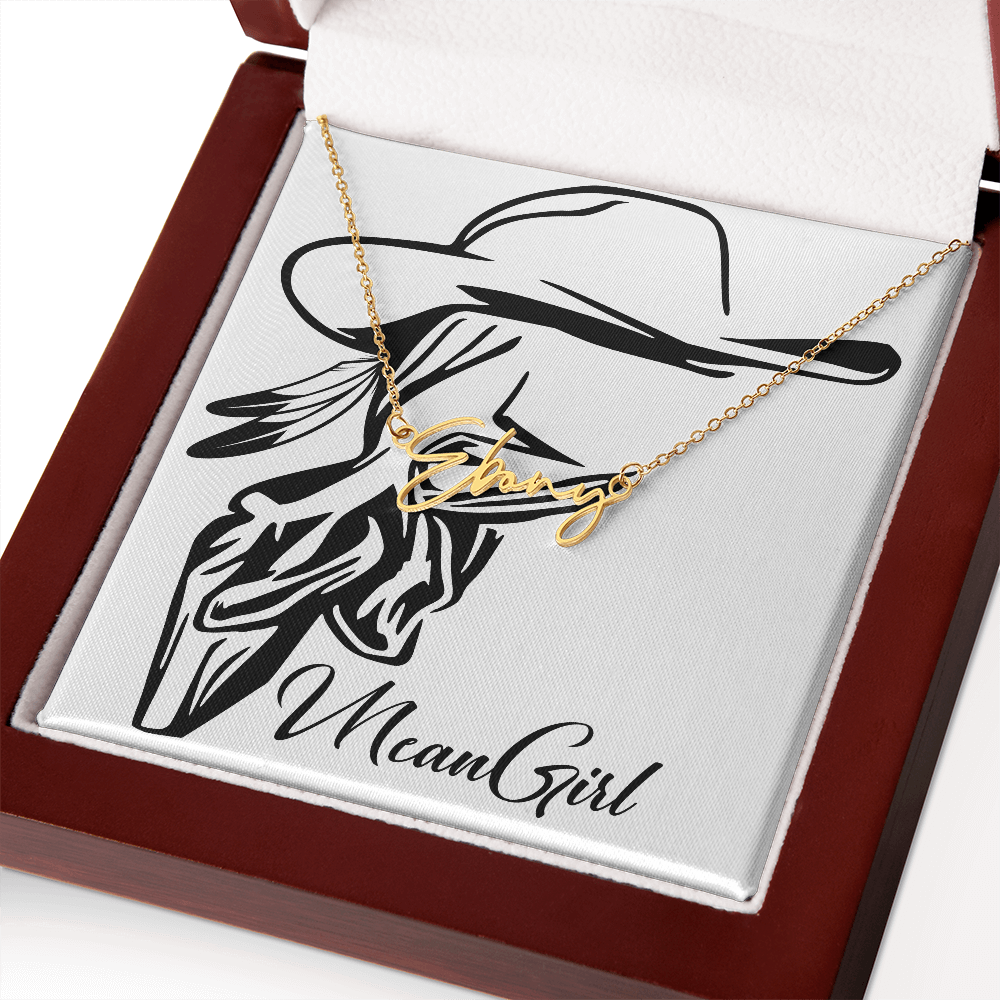 Signature Style Name Necklace.