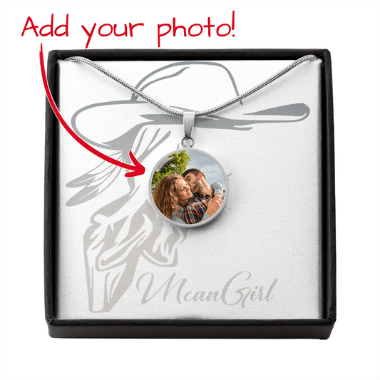 Custom Forever Photo Pendant Necklace